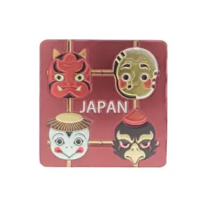 伝統仮面4種（JAPAN）