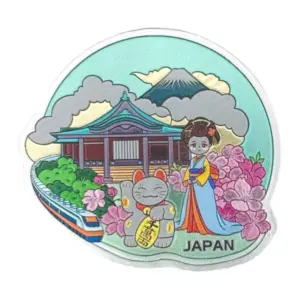 金閣寺×新幹線×招き猫