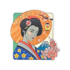 和傘と芸者（JAPAN）