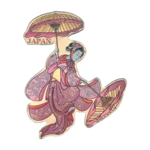 傘回しの踊り手（JAPAN）