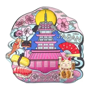 五重塔×寿司×招き猫（JAPAN）