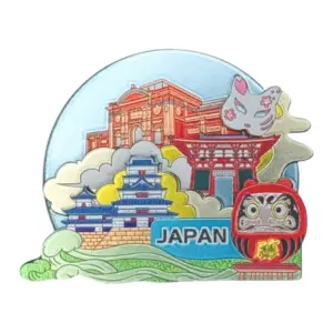 名所＆縁起物コラージュ（JAPAN）