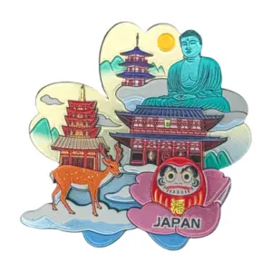 大仏×五重塔×達磨×鹿（JAPAN）