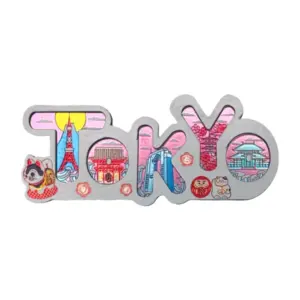 「TOKYO」レタリングコラージュ（JAPAN）