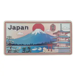 富士山と五重塔＋白鳥と招き猫（JAPAN）