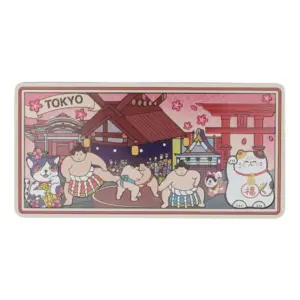 TOKYO 相撲と招き猫の祈願風景（TOKYO）