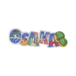 「OSAKA」アルファベット