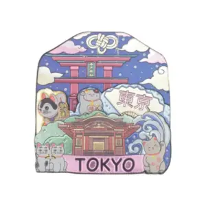 東京招き猫と雷門デザイン