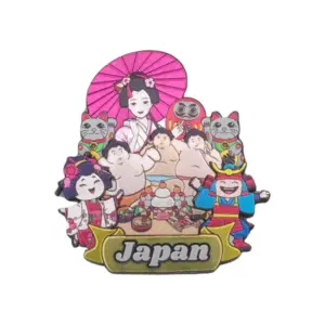 日本のキャラクター文化マグネット