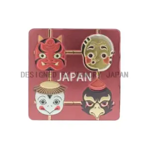 伝統仮面4種（JAPAN）