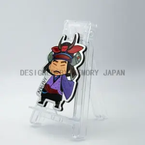 紫甲冑の侍キャラクター