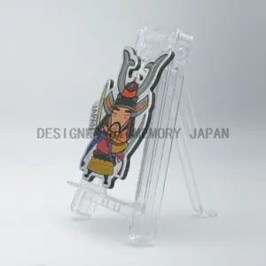 茶色甲冑の武将キャラクター