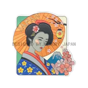 和傘と芸者（JAPAN）