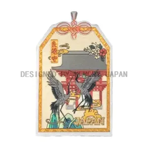 鶴と鳥居の良縁守（JAPAN）