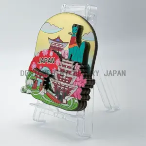 神社×五重塔×狐（JAPAN）