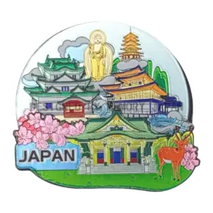 金閣寺×大仏×大阪城×鹿（JAPAN）