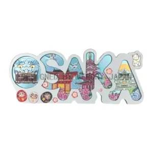 「OSAKA」レタリングコラージュ（JAPAN）