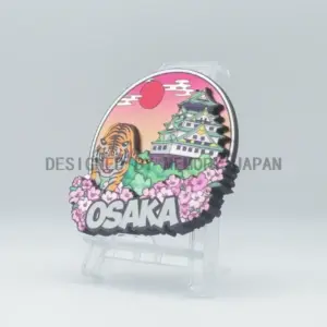 大阪城と虎