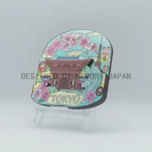 浅草雷門と桜の東京情景