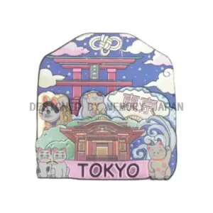 東京招き猫と雷門デザイン