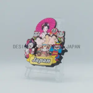 日本のキャラクター文化マグネット