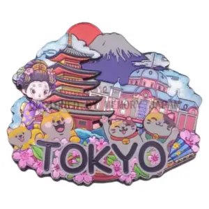 東京駅と富士山と日本の仲間たち