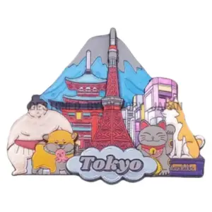 東京タワーと相撲と柴犬