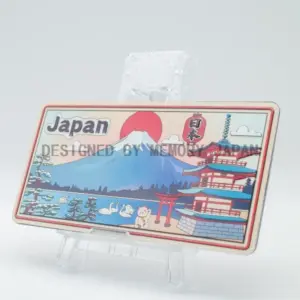 富士山と五重塔＋白鳥と招き猫（JAPAN）