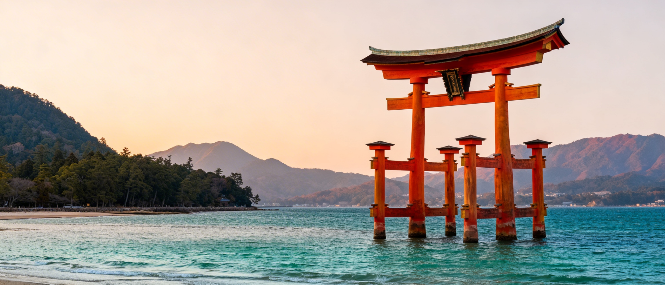 jimeng-2026-02-14-5367-Itsukushima Shrine floating torii at hig...