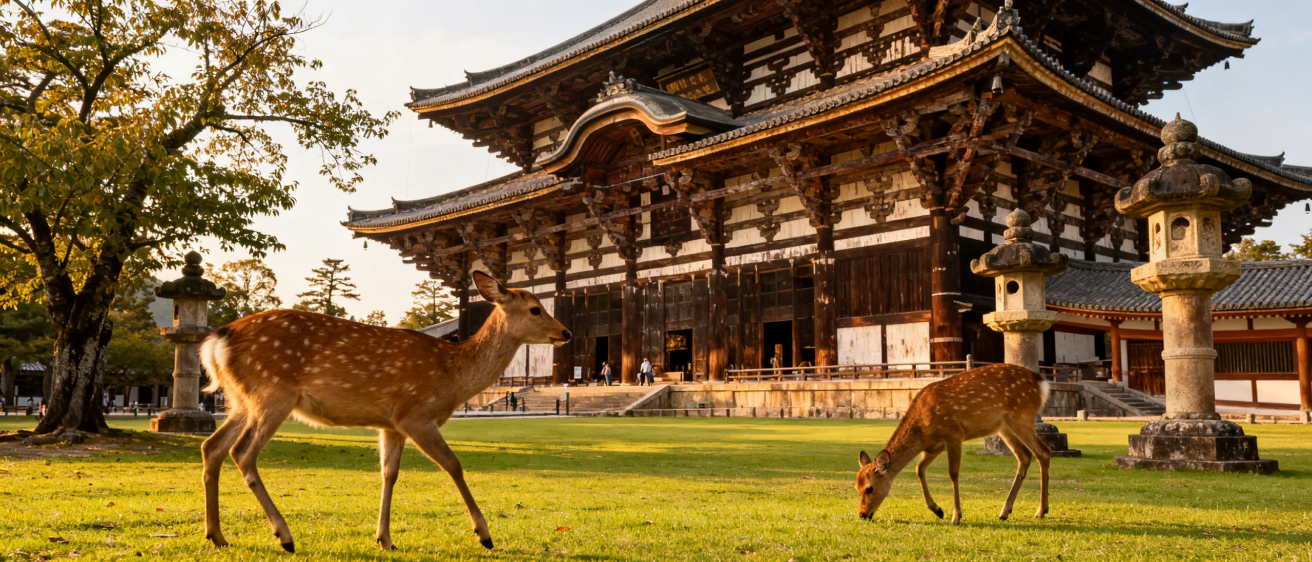 jimeng-2026-02-14-8154-Todai-ji Great Buddha Hall in afternoon ...
