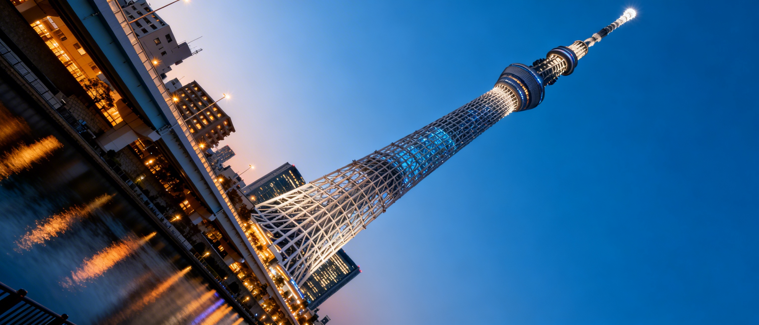 jimeng-2026-02-14-9158-Tokyo Skytree at twilight, architectural...
